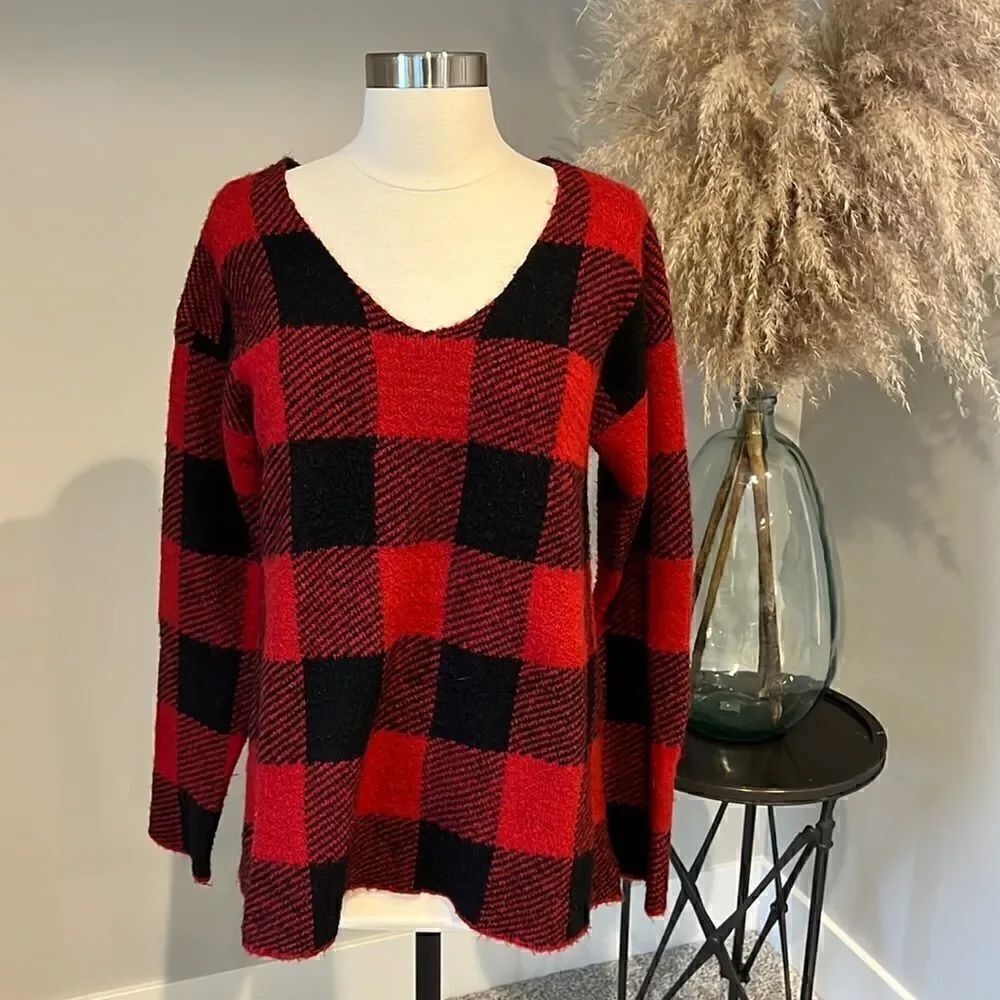 Jamison Buffalo Check Sweater